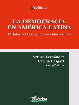cover image of La democracia en América Latina